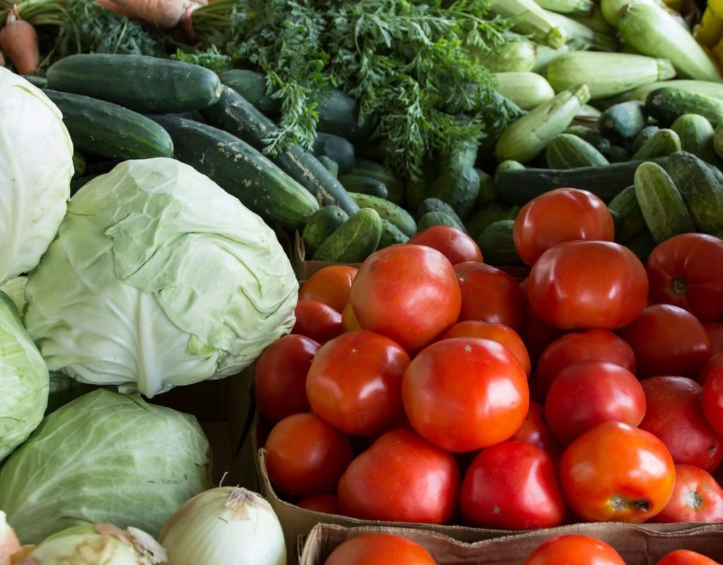 Pile of Assorted-varieties of Vegetables